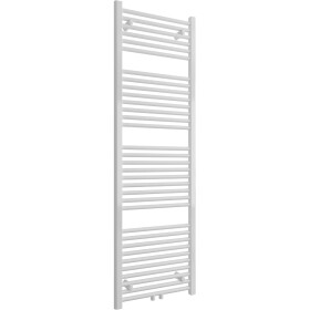 CERANO - Koupelnový radiátor Lincoln - středové připojení 50mm/boční - 484W - bílá lesklá - 1600x500 mm CER-429583