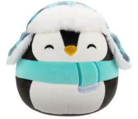 Squishmallows Tučňák v beranici Luna 20 cm