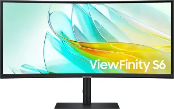 34" Samsung ViewFinity S6 LS34C652UEUXXE černá / Monitor / 3440x1440 / 21:9 / 100Hz / HDMI / DP (LS34C652UEUXXE)