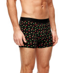 Boxerky Noviti BB006 Vzor M-2XL tmavě modré pivo L