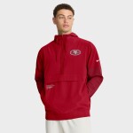Nike Pánská bunda San Francisco 49ers NFL Sideline Half-Zip Anorak Velikost: 2XL