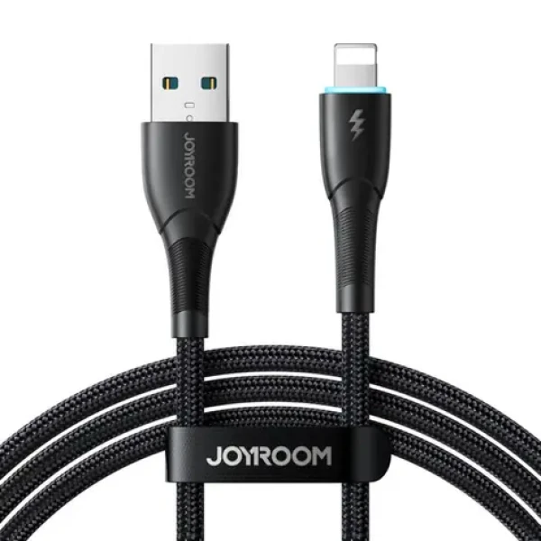 Joyroom SA32-AL3 Nabíjecí kabel USB-A (M) - Lightning (M) 3A 1.0m černá (SA32-AL3 1m Bl)