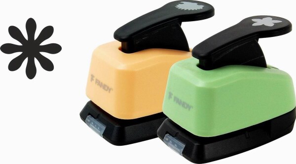 Děrovačka dekorační 16mm - Kytka 014