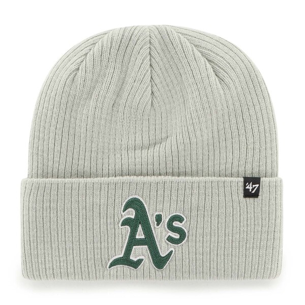 47 Brand Pánská zimní čepice Oakland Athletics MLB Athletics Chain Stitch