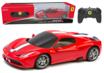 Mamido Sportovní autíčko Ferrari 458 Speciale na dálkové ovládání RC 1:24 červené
