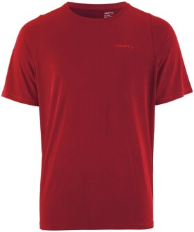 Běžecké tričko CRAFT CORE Essence Bi-blend SS - červené Velikost textilu: XL