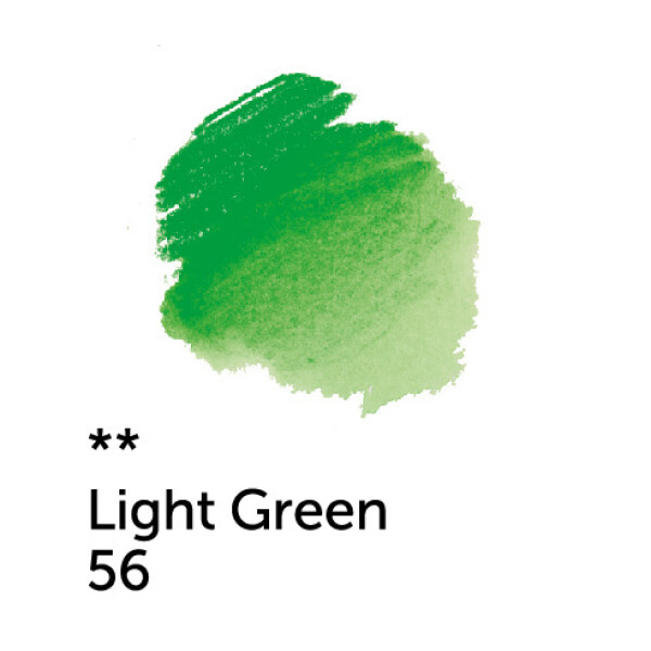 Nevskaya Palitra White Nights akvarelová pastelka 56 light green