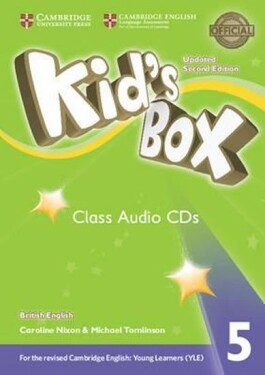 Kid´s Box 5 Class Audio British English, Updated 2nd Edition - Caroline Nixon