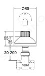 GROHE - Atlanta Vrchní díl podomítkového ventilu, chrom 19841000