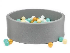 Ludi Hrací ohrádka s míčky textilní / od 6 měsíců (20020LU)