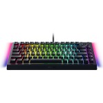 Razer BlackWidow V4 75% černá / Herní klávesnice / mechanická / Razer orange / RGB / USB-C / US Layout (RZ03-05000100-R3M1)