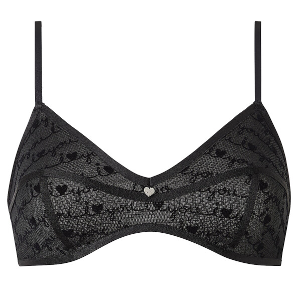 Dámská nevyztužená podprsenka I Heart You V-Day QF6713E-VE6 - Calvin Klein M