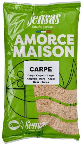 Sensas Krmítková směs Amorce Maison Carp 1kg,Sensas Krmítková směs Amorce Maison Carp 1kg