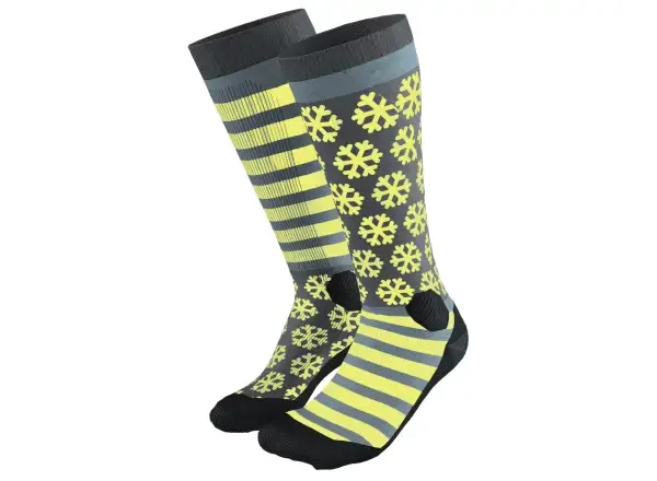 Dynafit Podkolenky FT Graphic Socks Smoke Blue Vícebarevné