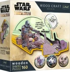 Trefl Wood Craft Origin - Puzzle - The Mandalorian: Setkání