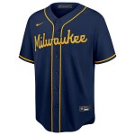 Nike Pánský dres Milwaukee Brewers MLB Replica Alternate Road Velikost: 2XL