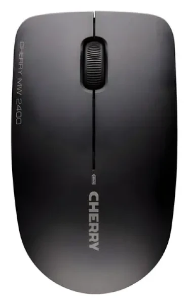CHERRY MW 2400 černá / Bezdrátová myš / 1200 DPI / 2.4GHz / 3 tlačítka (JW-0710-2)
