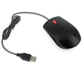 Lenovo Fingerprint Biometric USB Mouse Gen 2 černá / Drátová myš / 1600 DPI / USB-A (4Y51M03357)