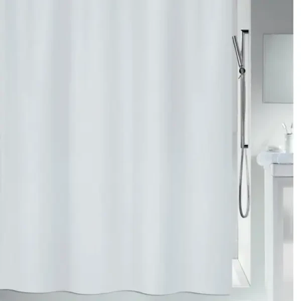 Spirella MAYA sprchový závěs 180 x 180 cm bílý / polyester (7610583105592)