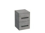 Koupelnová skříňka nízká SAT Cube Way 32,5x49,3x33 cm beton CUBE3CHN32BE CUBE3CHN32BE