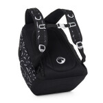 Studentský batohový 3-dílný set Bagmaster NOMAD 25 A ČERNO-BÍLÝ (batoh,pouzdro)