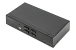 Digitus DS-12891 / KVM přepínač / 4 PC / 4x DisplayPort / 4K 60Hz / USB 2.0 / Audio (DS-12891)