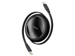 Kabel BASEUS Free2Pull USB-C/Lightning 1m Black 20W