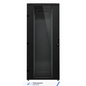 TRITON 19" rozvaděč stojanový RMA 18U 600x600, 800kg, skleněné dveře, svařovaný, černý EDF_1232164