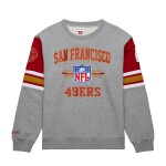 Mitchell & Ness Pánská mikina San Francisco 49ers NFL All Over Crew 4.0 Velikost: S