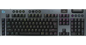 Logitech G915 X / Bezdrátová herní klávesnice / US layout / LIGHTSPEED 2.4 GHz + Bluetooth / podsvícení (920-012709)
