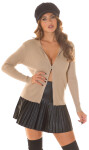 Sexy Musthave Cardigan with Zip barva velikost Einheitsgroesse