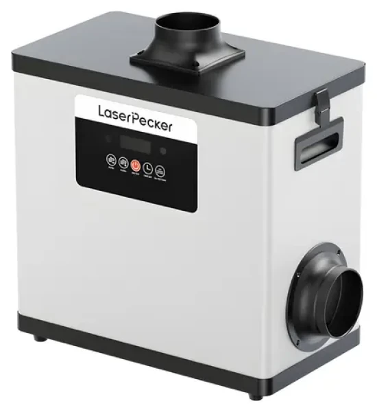 LaserPecker LX2-SP / Odsavač kouře / pro LaserPecker LX2 / HEPA + aktivní uhlí / 99,97 % filtrace / 61 dB (LX2-SP)