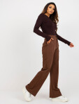 Dámské kalhoty EM SP 794 kalhoty.15x hnědá - FPrice jedna velikost
