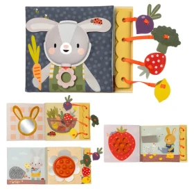TAF TOYS Knížka s aktivitami Garden My 1st Busy Book