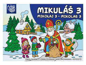 Omalovánky Mikuláš 3