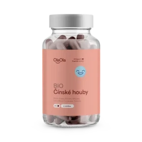 OlaOla BIO Čínské houby / 60 kapslí (110012)