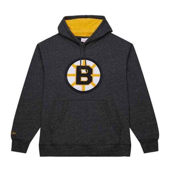 Mitchell & Ness Pánská mikina Boston Bruins NHL Snow Washed Fleece Hoodie Bruins Velikost: 3XL