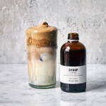 Nicolas Vahé Sirup Caramel 280 ml, hnědá barva, sklo