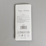 Dortové svíčky HARMONY červeno-bílá 6ks