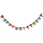 Ootb Girlanda Happy Birthday - 1,55m x 10cm