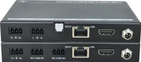 VivoLink HDBaseT Extender kit w-relay černá / POC / IR / RS232 / PSU / HDMI 1.4a / HDCP2.2 (VLHDMIEXT416)