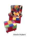 MELLI Ušák HUBERT Patchwork - různé barvy