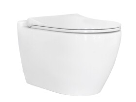 HOPA - Závěsné WC UNO RIMLESS se SLIM sedátkem Soft-close OLKGUN30DAK00