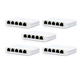 UBNT UniFi Switch USW-Flex-Mini-5, 5-pack [5xGigabit, 1xPoE In] EDF_1017518