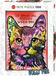 HEYE Puzzle Jolly Pets: Devět životů