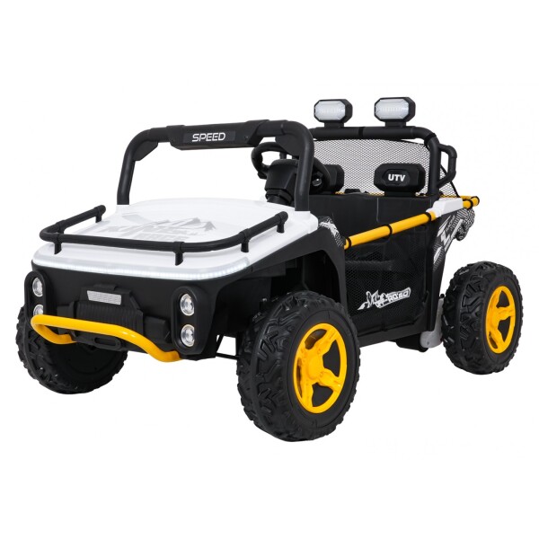 Mamido Dětské elektrické autíčko Buggy UTV Speed 24V bílé