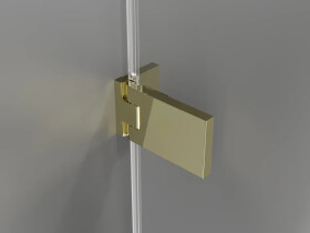 MEXEN - LUNAR nástěnný pant pro 836 /2 kusy/, zlatá 830-16-50