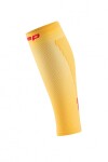 CEP pánské běžecké kompresní lýtkové návleky 5.0 - marigold/burgundy Velikost: V (45-50 cm obvod lýtka)