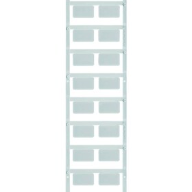 Weidmüller 1876610000 CC 15/17 MC NEUTRAL SI značení přístrojů Druh montáže: přichycení sponami Potisknutelná plocha: 15 x 17 mm stříbrná Počet markerů: 80 80