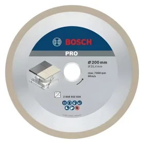 BOSCH Best for Ceramic 2608602636 / Diamantový řezný kotouč / 200x25,4 mm / keramika, dlažba, kámen (2608602636)